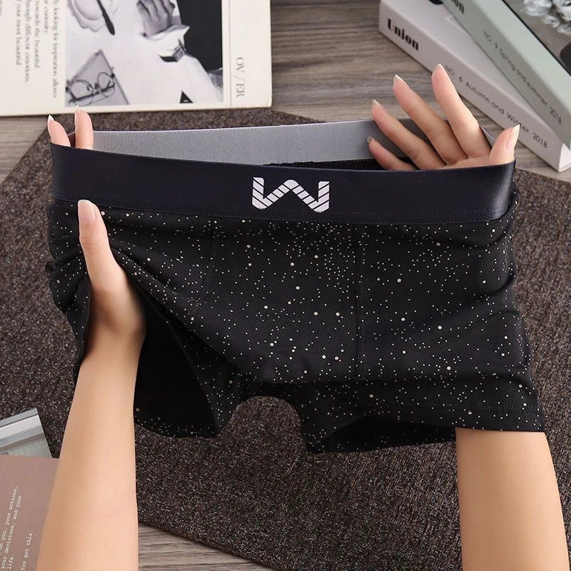Pure Cotton Starry Sky Ice Silk Underwear
