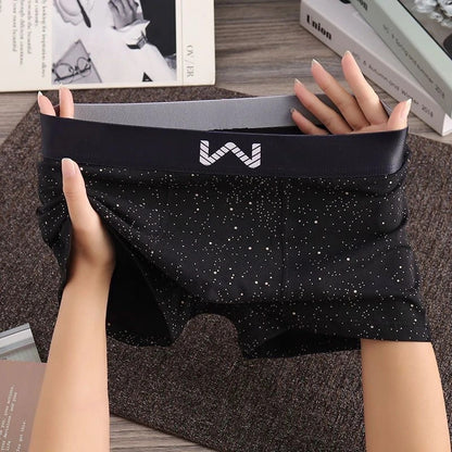 Pure Cotton Starry Sky Ice Silk Underwear