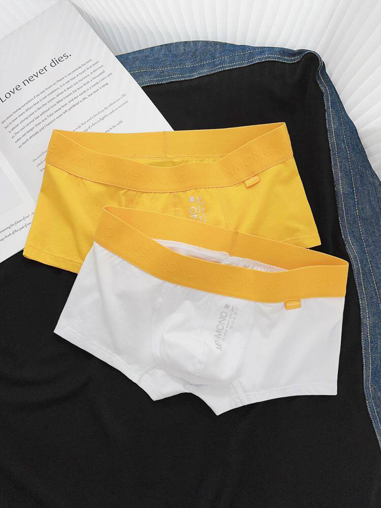 Men's Pure Cotton Low-rise Sexy Comfortable Breathable Simple Underwear