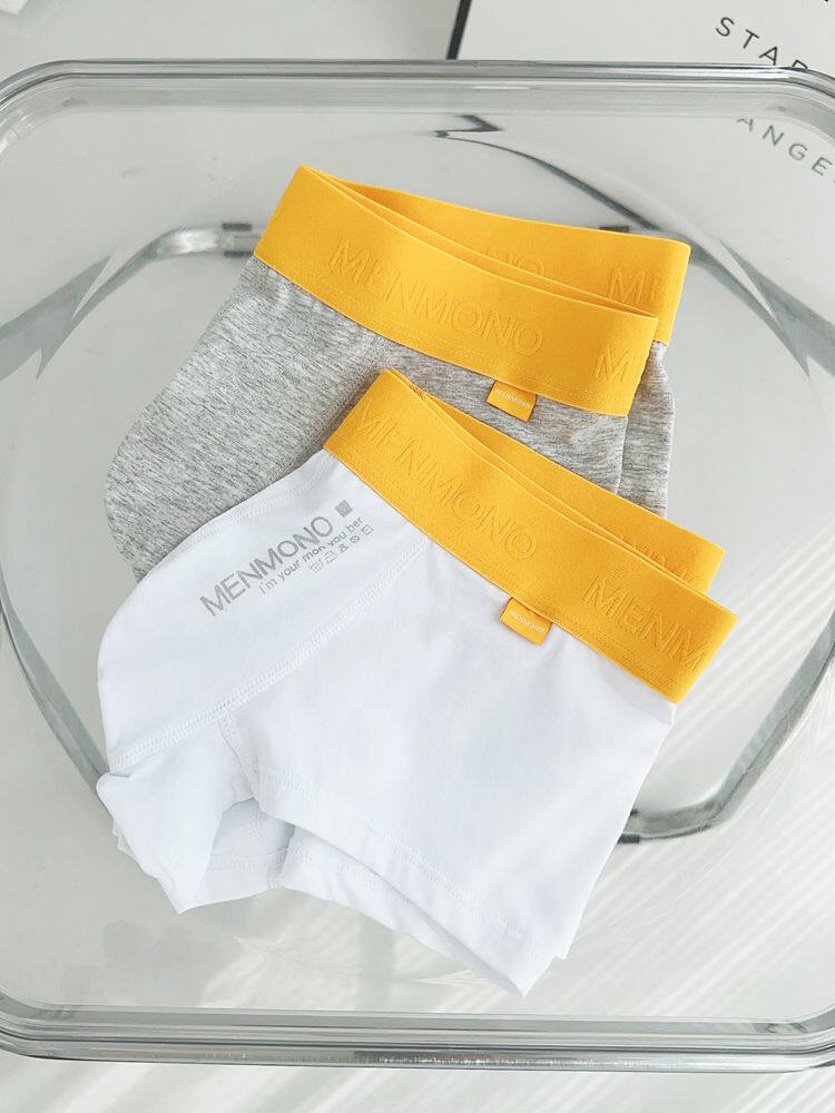 Men's Pure Cotton Low-rise Sexy Comfortable Breathable Simple Underwear