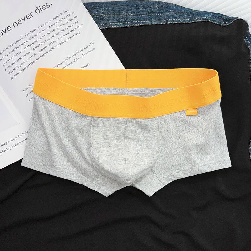 Men's Pure Cotton Low-rise Sexy Comfortable Breathable Simple Underwear