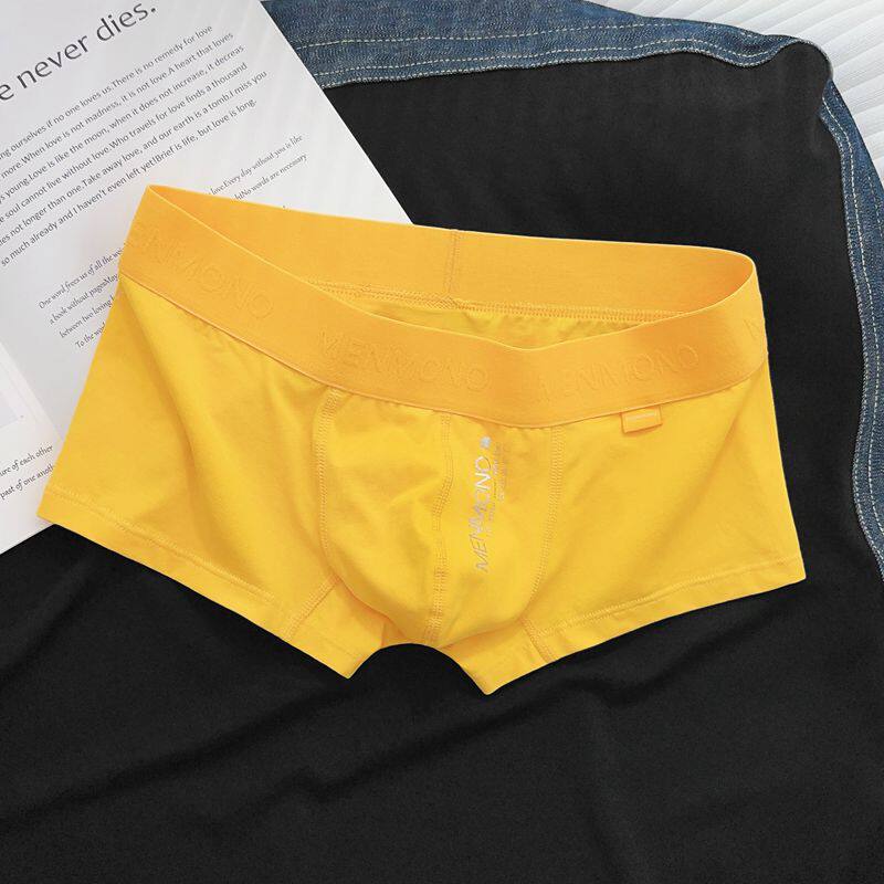 Men's Pure Cotton Low-rise Sexy Comfortable Breathable Simple Underwear
