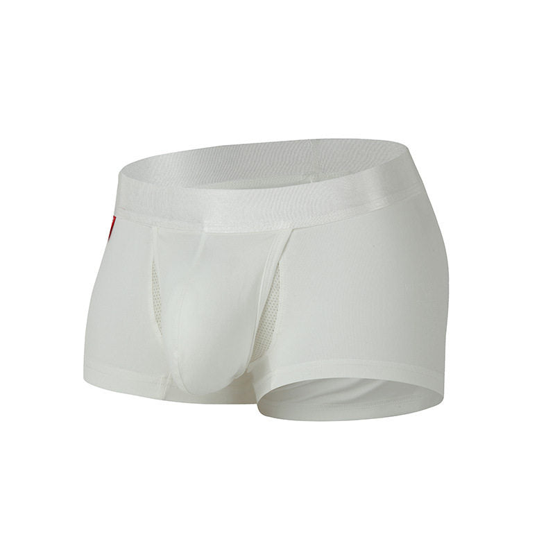 Men's Separated-Pouch Cotton Boxer Briefs – Sexy "Space Capsule" Design
