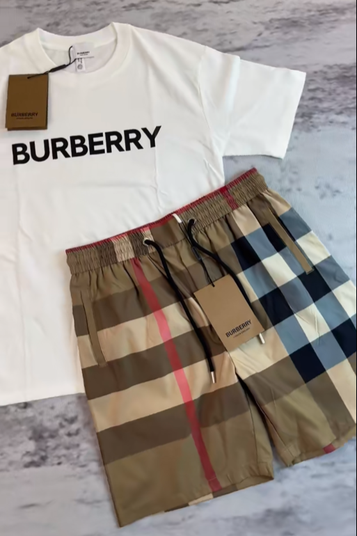 Men's Summer Casual Short-Sleeve&Shorts Set
