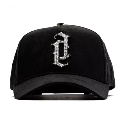 Black Hip Hop Bling Sun Cap