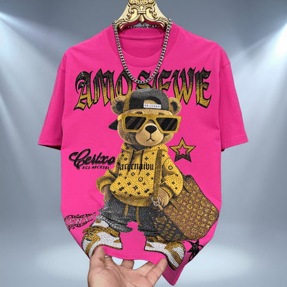 Fortune Bear Fashion T-shirt