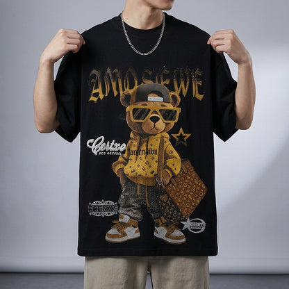 Fortune Bear Fashion T-shirt