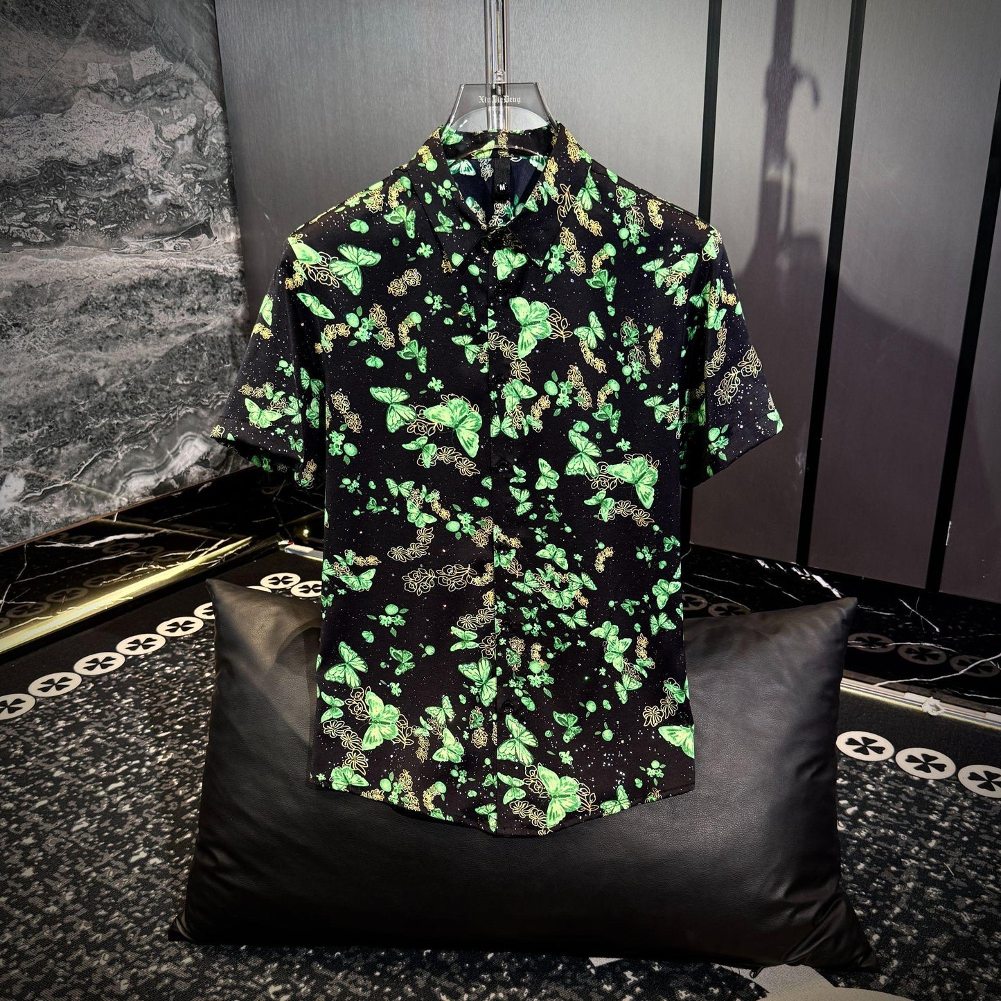 Men's Butterfly Short Sleeve Shirt