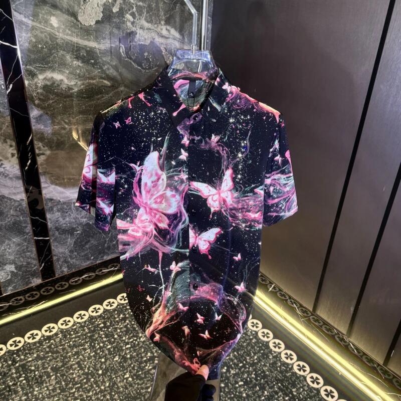Dream Butterfly Men's Short Sleeve Shirt