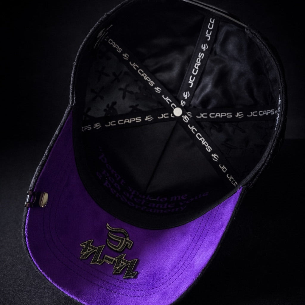Bible Long Chain Black Cap